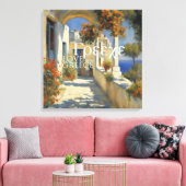 GRIEKENLAND - Ingewikkeld Canvas (Insitu (Woonkamer))