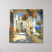 GRIEKENLAND - Ingewikkeld Canvas Afdruk (Voorkant)