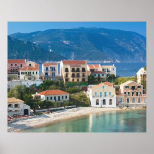 GRIEKENLAND, Ionische Eilanden, KEFALONIA, Assos: Poster
