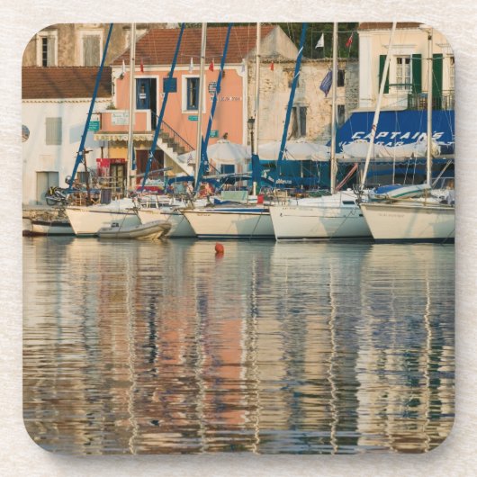 GRIEKENLAND, Ionische eilanden, KEFALONIË, Fiskard Drankjes Onderzetter (Voorkant)