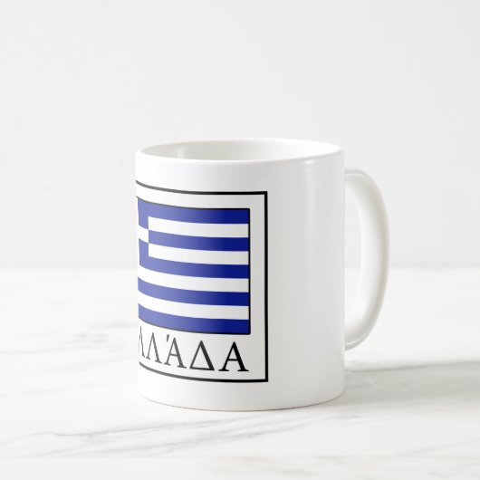 Griekenland Koffiemok (Voorkant rechts)