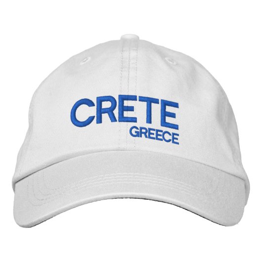 Griekenland Kreta* Verstelbaar Pet (Voorkant)
