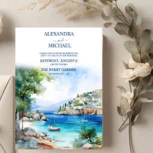 Griekenland landschap Santorini bruiloft Kaart