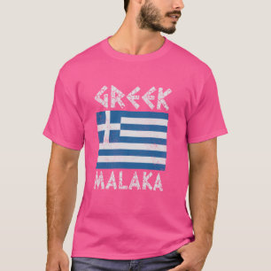 Griekenland Malaka Griekse Gyros Corfu T-shirt
