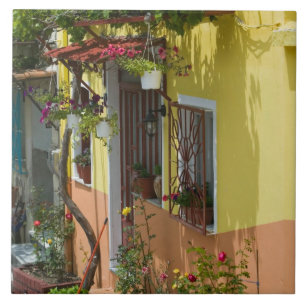 GRIEKENLAND, noordoostelijke Egeïsche eilanden, LE Tegeltje