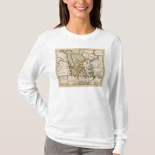 Griekenland of het zuidelijke deel van Turkije in  T-shirt