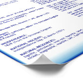 Griekenland Poster (Hoek)