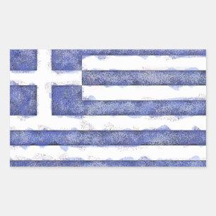 Griekenland Rechthoekige Sticker