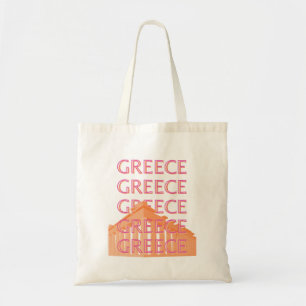Griekenland Reiskunst, Zomerreizen Kunst, Sinaasap Tote Bag