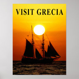 Griekenland Reisposter Poster