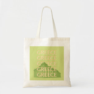 Griekenland Reizen Kunst, Zomer Reizen Kunst, Groe Tote Bag