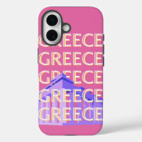 Griekenland Reizen Kunst, Zomer Reizen Kunst, Retr