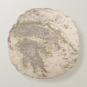 Griekenland Rond Kussen