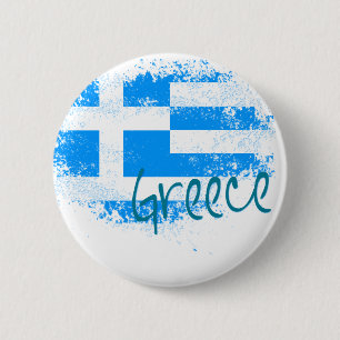 Griekenland Ronde Button 5,7 Cm
