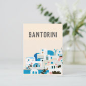 Griekenland Santorini Briefkaart (Staand voorkant)