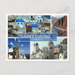 Griekenland - Santorini - Briefkaart