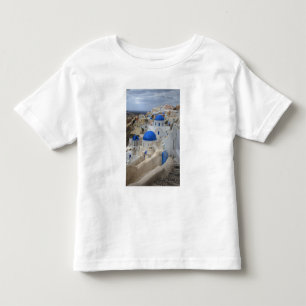 Griekenland, Santorini. Klokkentoren en blauwe koe Kinder Shirts