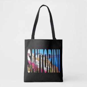 Griekenland santorini oia boodschappentas draagtas