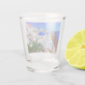 Griekenland Santorini Shot Glas (Achterkant)