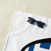 GRIEKENLAND Shades aangepaste badhanddoek (In situ)