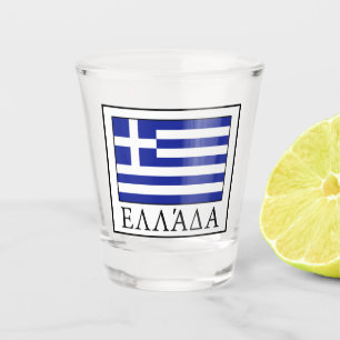 Griekenland Shot Glas