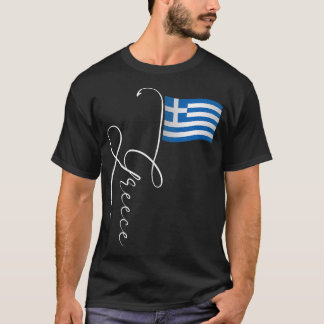 Griekenland Signature Flag Pole T-shirt