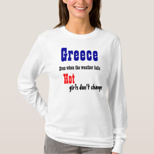 Griekenland — T-shirts voor hete meisjes