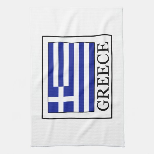 Griekenland Theedoek (Verticaal)