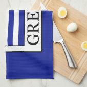 Griekenland Theedoek (Quarter Fold)