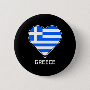 Griekenland Toeristische Reis Souvenir Vakantie Ca Ronde Button 5,7 Cm
