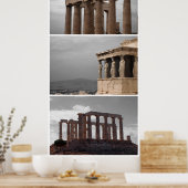 Griekenland Triple Poster (Keuken)