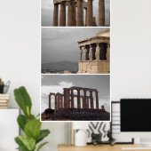 Griekenland Triple Poster (Thuiskantoor)