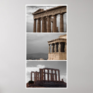 Griekenland Triple Poster