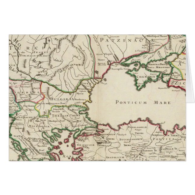 Griekenland, Turkije, Europa (Voorkant Horizontaal)