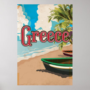 Griekenland vintage reisposter poster