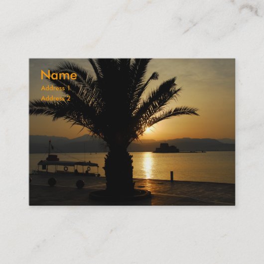 Griekenland Visitekaartje (Voorkant)