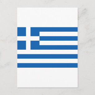 Griekenland vlag GR Briefkaart