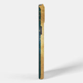 Griekenland Vlag  Grunge Case-Mate iPhone Case (Achterkant / Rechts)