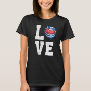 Griekenland Vlag Voetbal Fan Love Grieks T-shirt