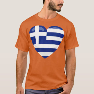 Griekenland - Vlaggenhart T-shirt