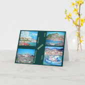 Griekenland - Wenskaart Kaart (Gele Bloem)