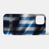 Griekenland zijde vlag Case-Mate iPhone case (Achterkant (horizontaal))