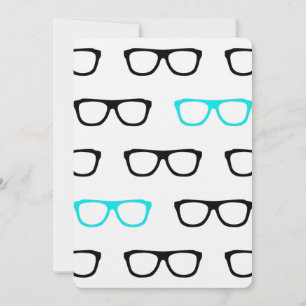 griekglazen blauw geek bruiloft kaart