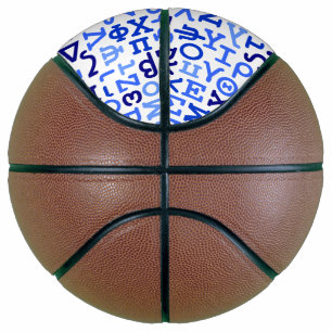 Grieks alfabet basketbal