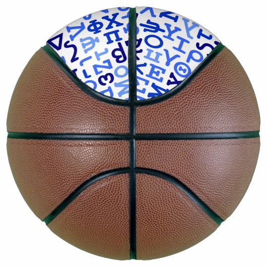 Grieks alfabet basketbal (Rechts)