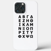 Grieks alfabet Case-Mate iPhone case (Achterkant)
