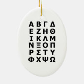 Grieks alfabet keramisch ornament (Achterkant)
