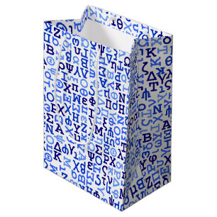 Grieks alfabet medium cadeauzakje