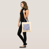 Grieks alfabet tote bag (Voorkant (model))