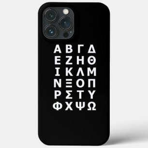 Grieks Alphabet Hoesje-Mate iPhone Case
